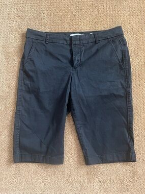 Vince Black Tailored Bermuda Shorts
